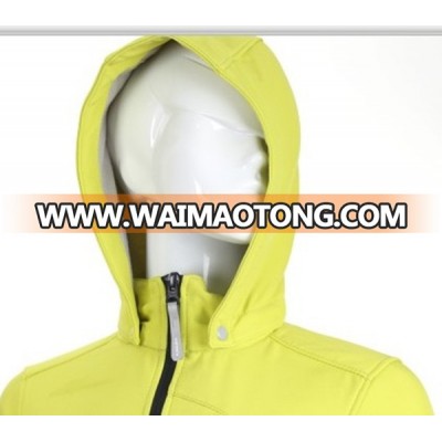 Windproof Custom Casual Women Jacket with Hoody Outdoor Clothing