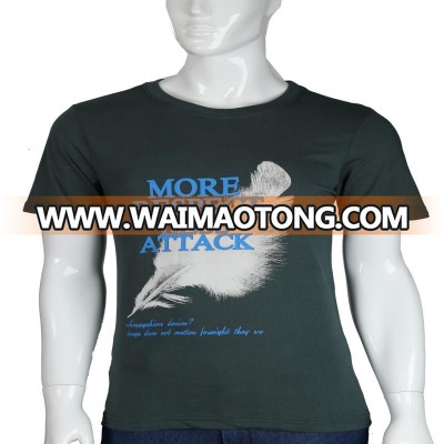 100%  cotton O neck Men T shirts