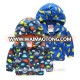 Dinosaur Polyester jacket, casual kids jacket coat with zipper